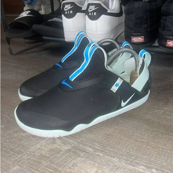 Nike Air Zoom Pulse Nursing Black Blue Shoes Mens Womens CT1629-001  USED